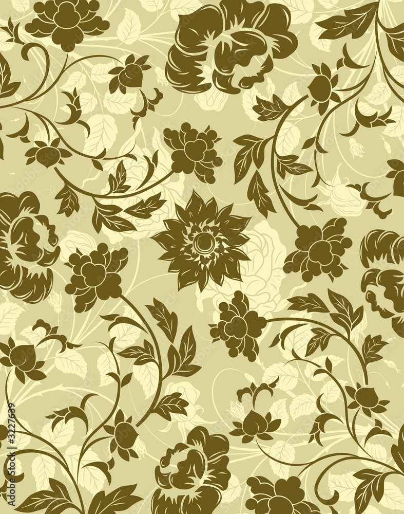 abstract floral pattern