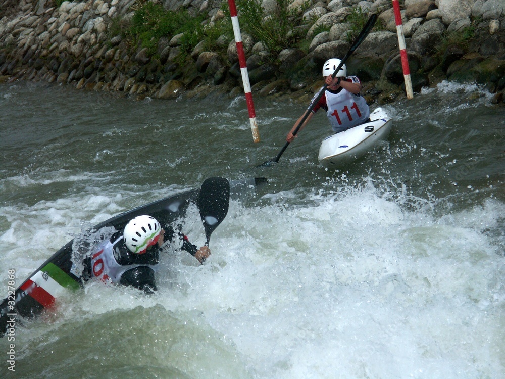 Naklejka premium kampf in wasse