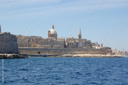 La Valetta, Malta von Süden