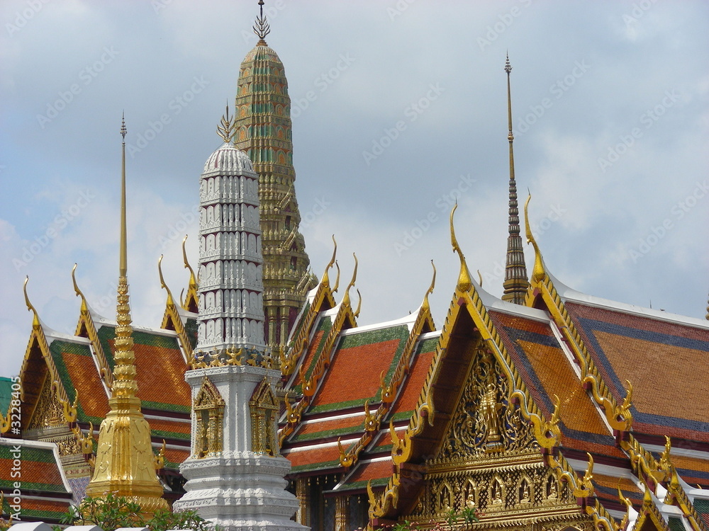 Fototapeta premium buddhist temple - bangkok - thailande