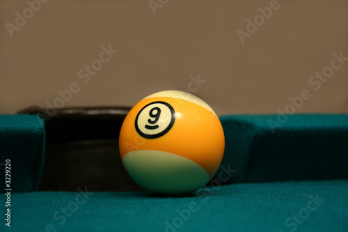 nine ball by side pocket