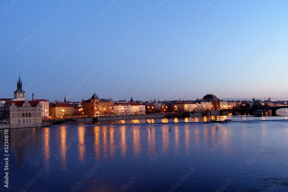 Fototapeta premium the views of prague.