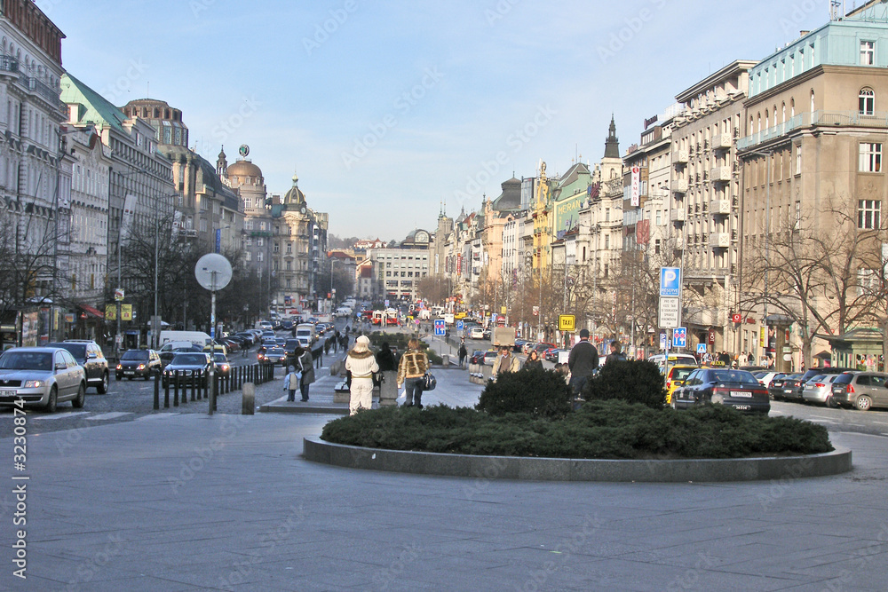 streets of the prague