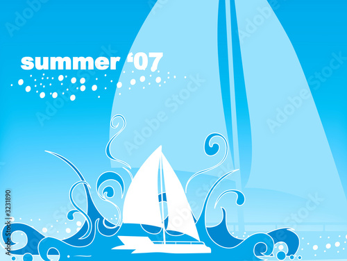 Photography summer sail