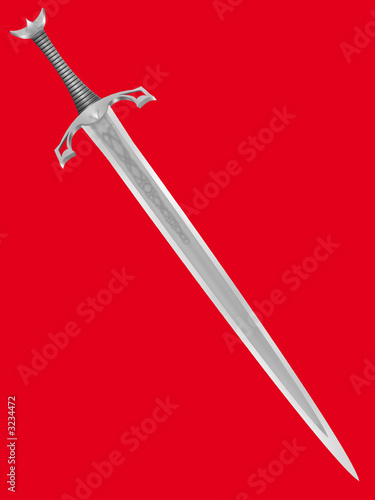 ancient knightly sword