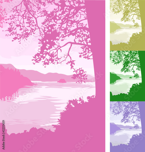 lake background