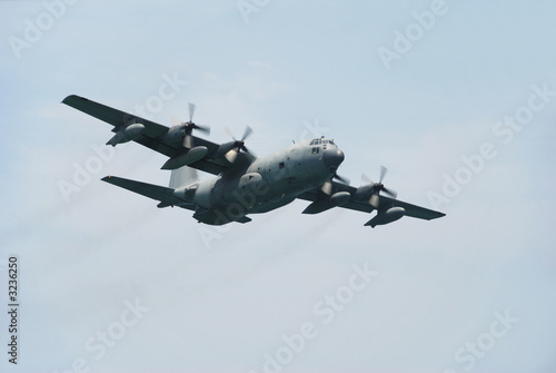 c-130 military transport plane
