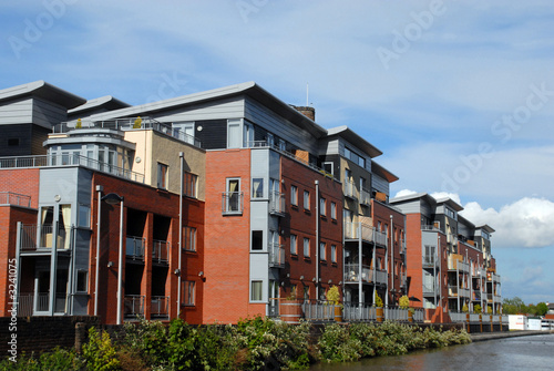 modern canalside apartments
