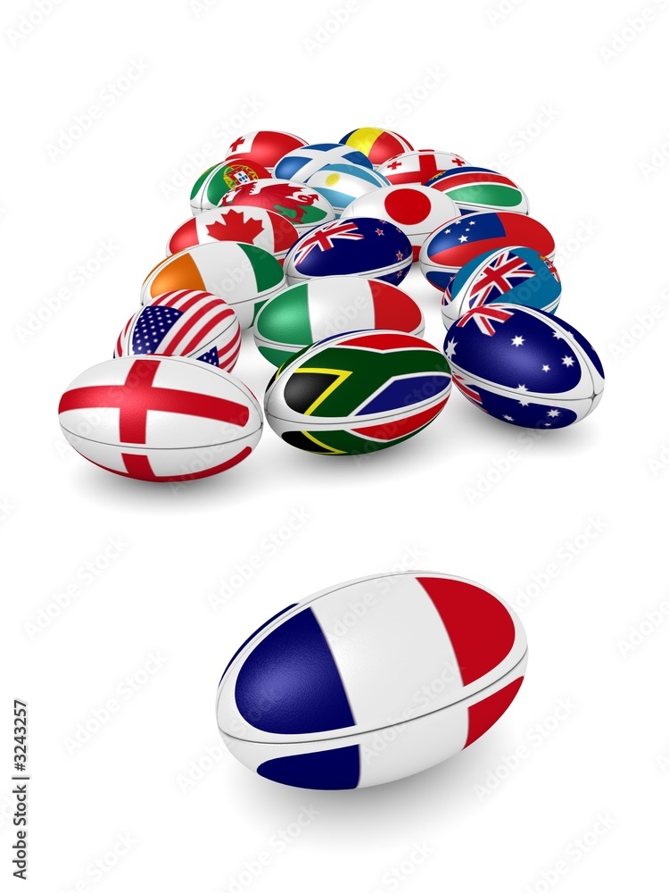 Obraz premium rugby competition