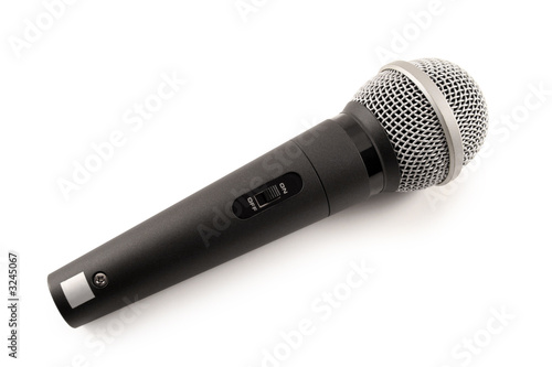 Plakat w ramie microphone