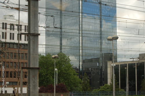 façade reflets
