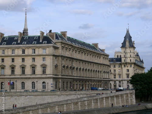 Canvas Print palais de justice de paris