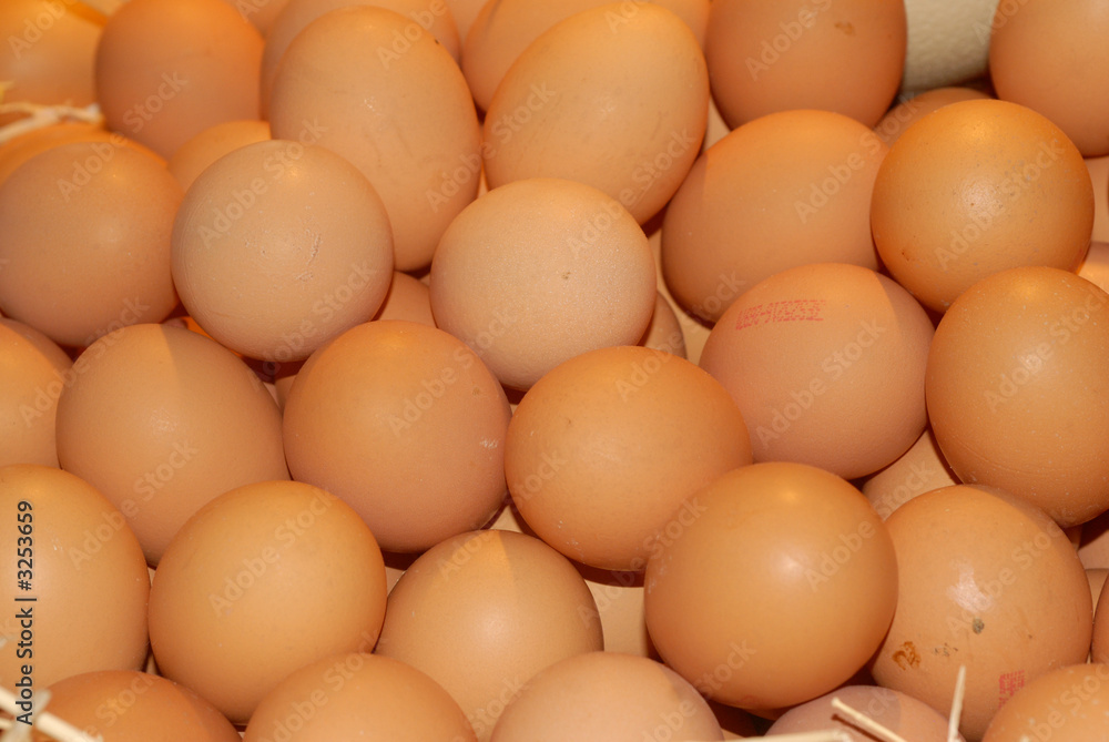 oeufs au marché de barcelone