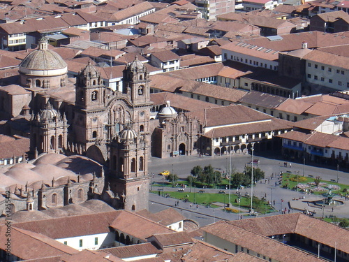 view of cusco square, peru