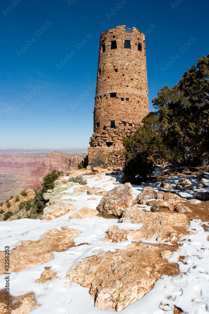 tower grand canyon portrait