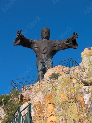 cristo signore della montagna photo