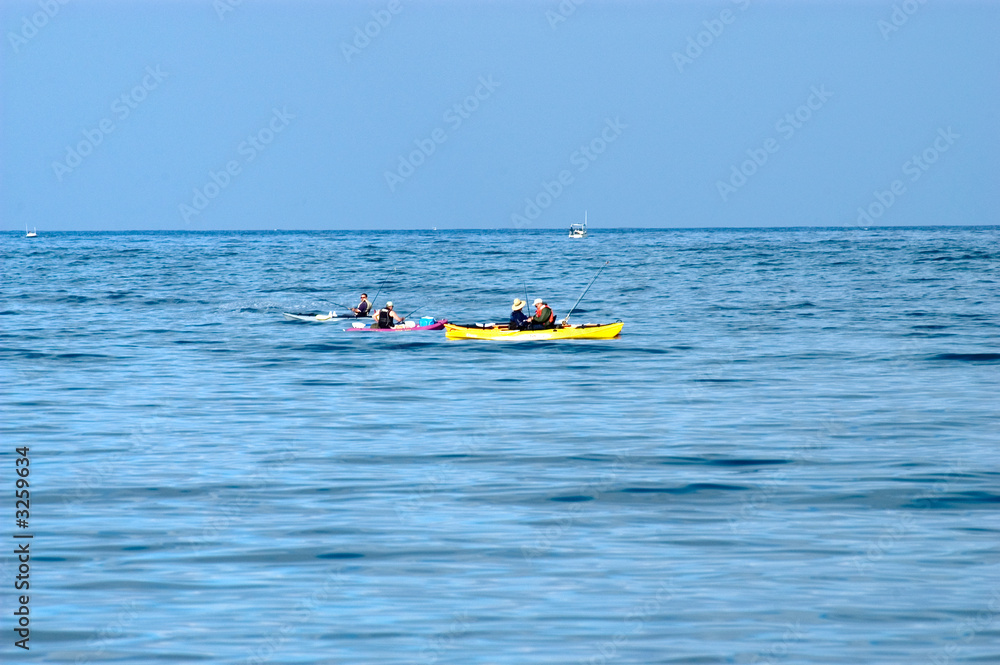 Naklejka premium kayak fishing ii