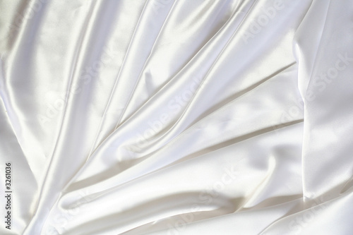 luxe white silk photo