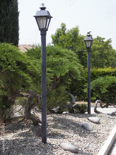 lamp posts