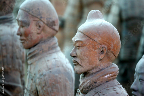 terracotta warriors