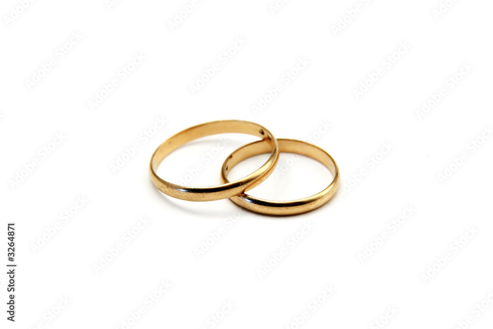 isolated wedding rings isolated wedding rings