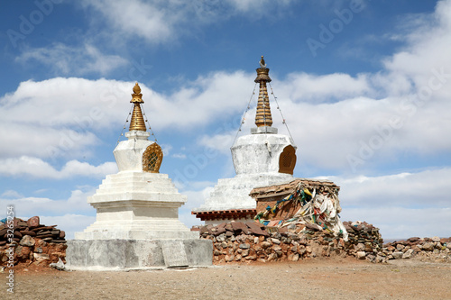 tibetan stupas photo