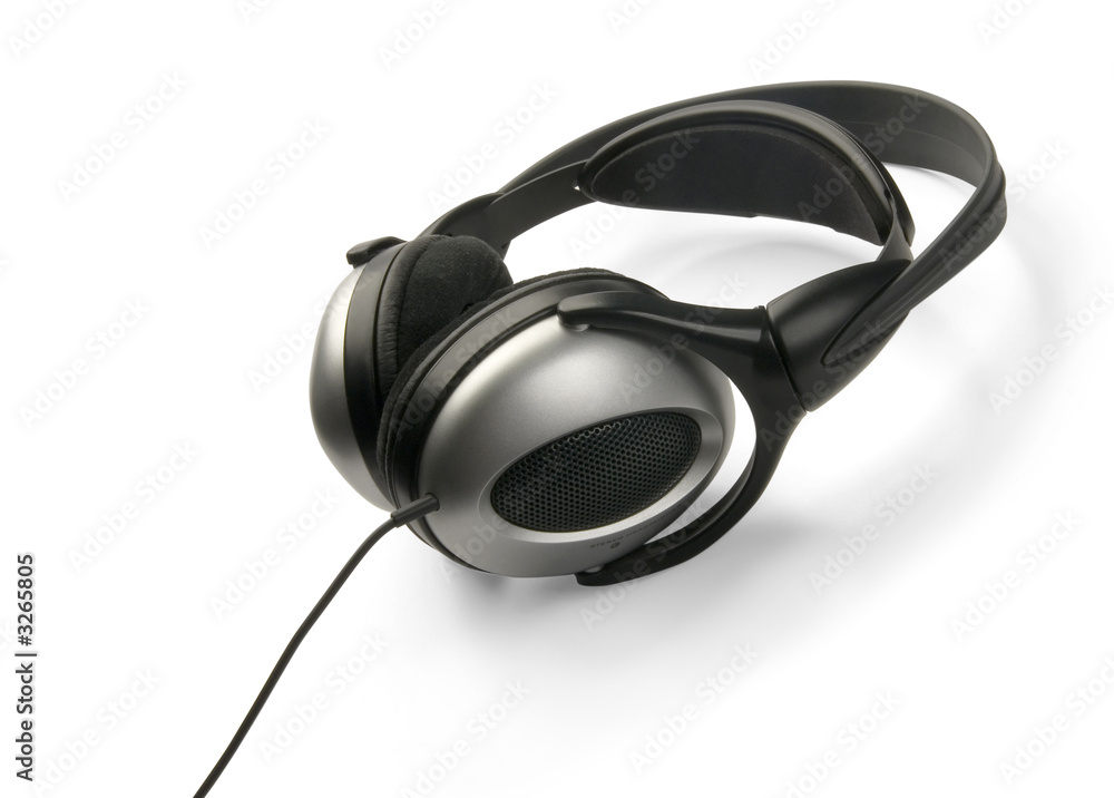 headphones. with clipping path headphones. with clipping path