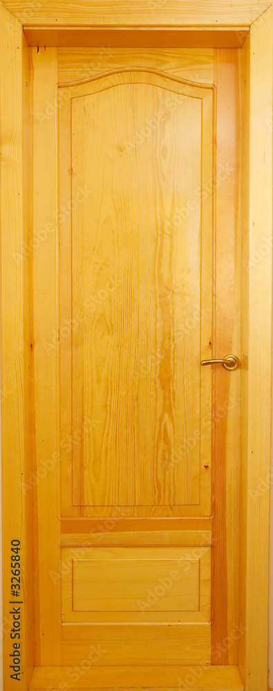 wooden door