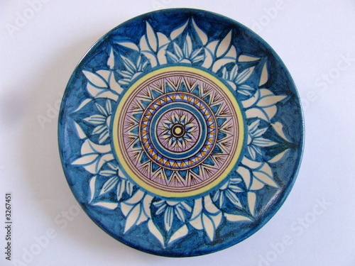 ceramica vietrese piattino