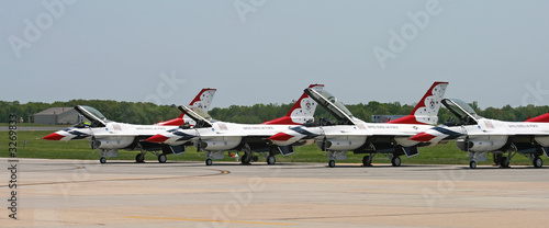 the thunder-birds are ready to take-off photo