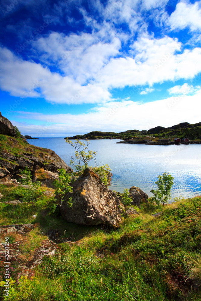 norvège, îles lofoten, nusfjord
