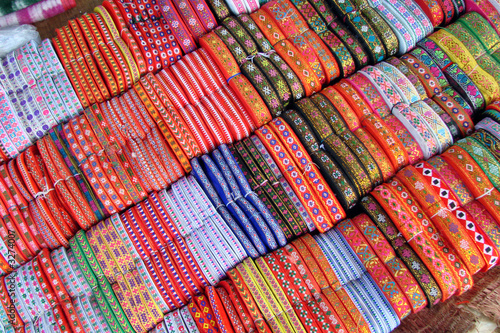 rubans au marché
