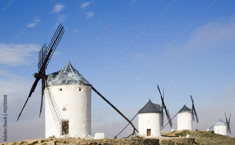 windmills at consuegra
