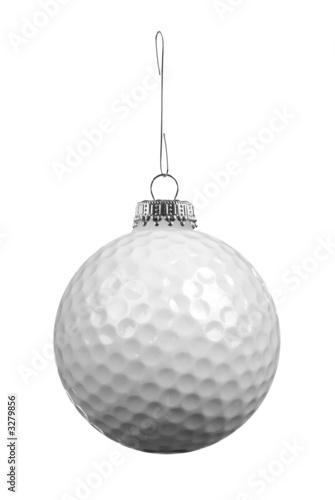 golf ball ornament