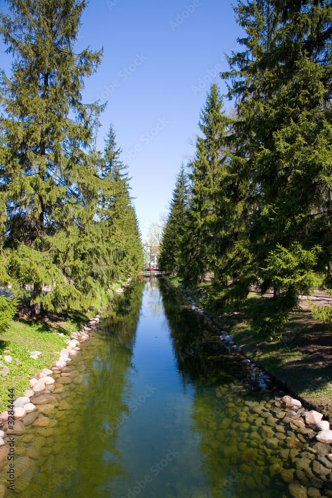 channel with water channel with water