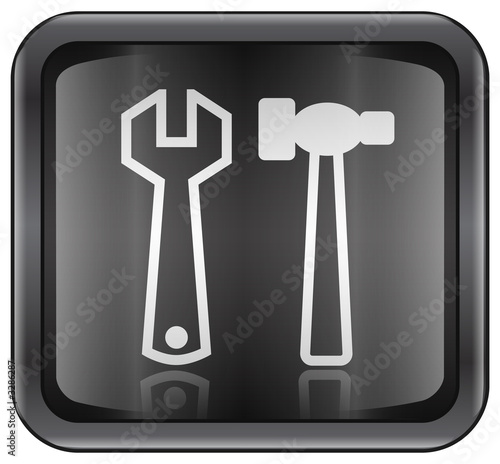 tools icon.  with clipping path 