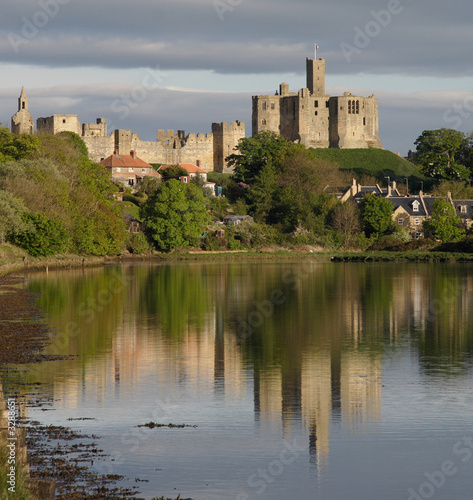 warkworth, castle,