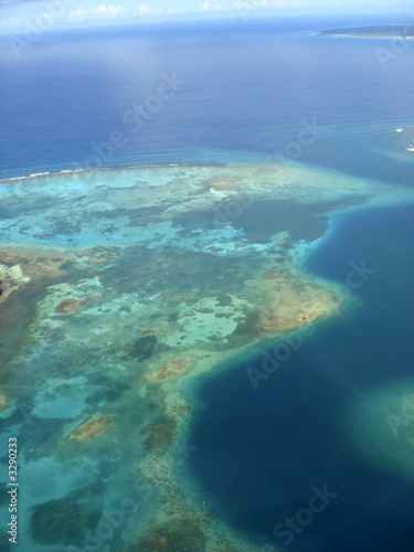 vue aerienne de la guadeloupe