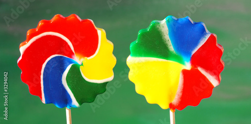 pinwheel candy suckers