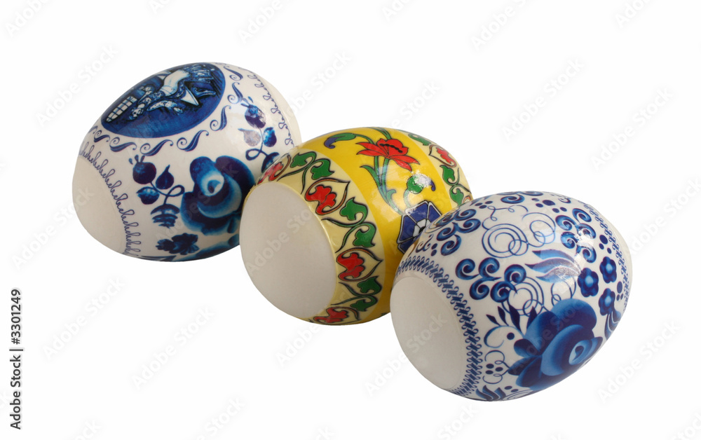 three easter eggs three easter eggs