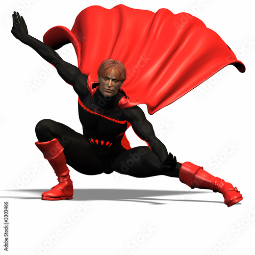 red super hero #5