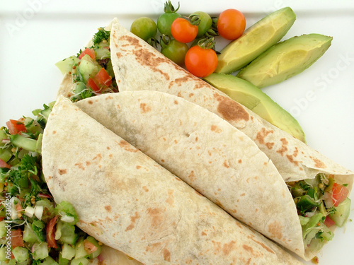 vegetarian wrap