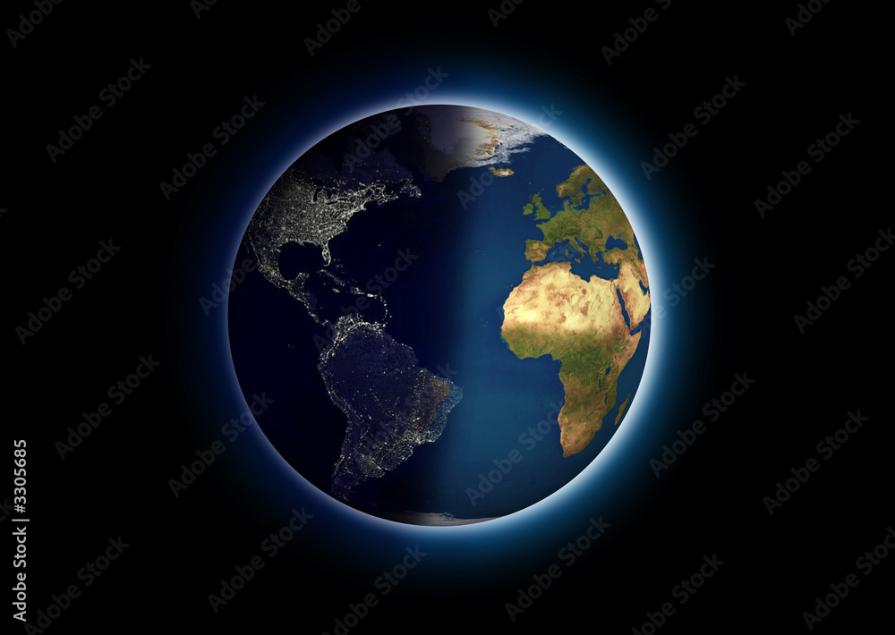 giorno e notte sulla terra giorno e notte sulla terra