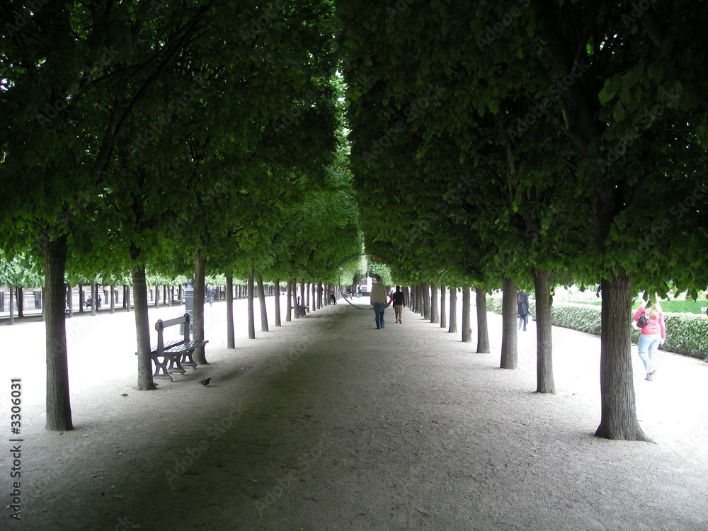 the gardens of paris