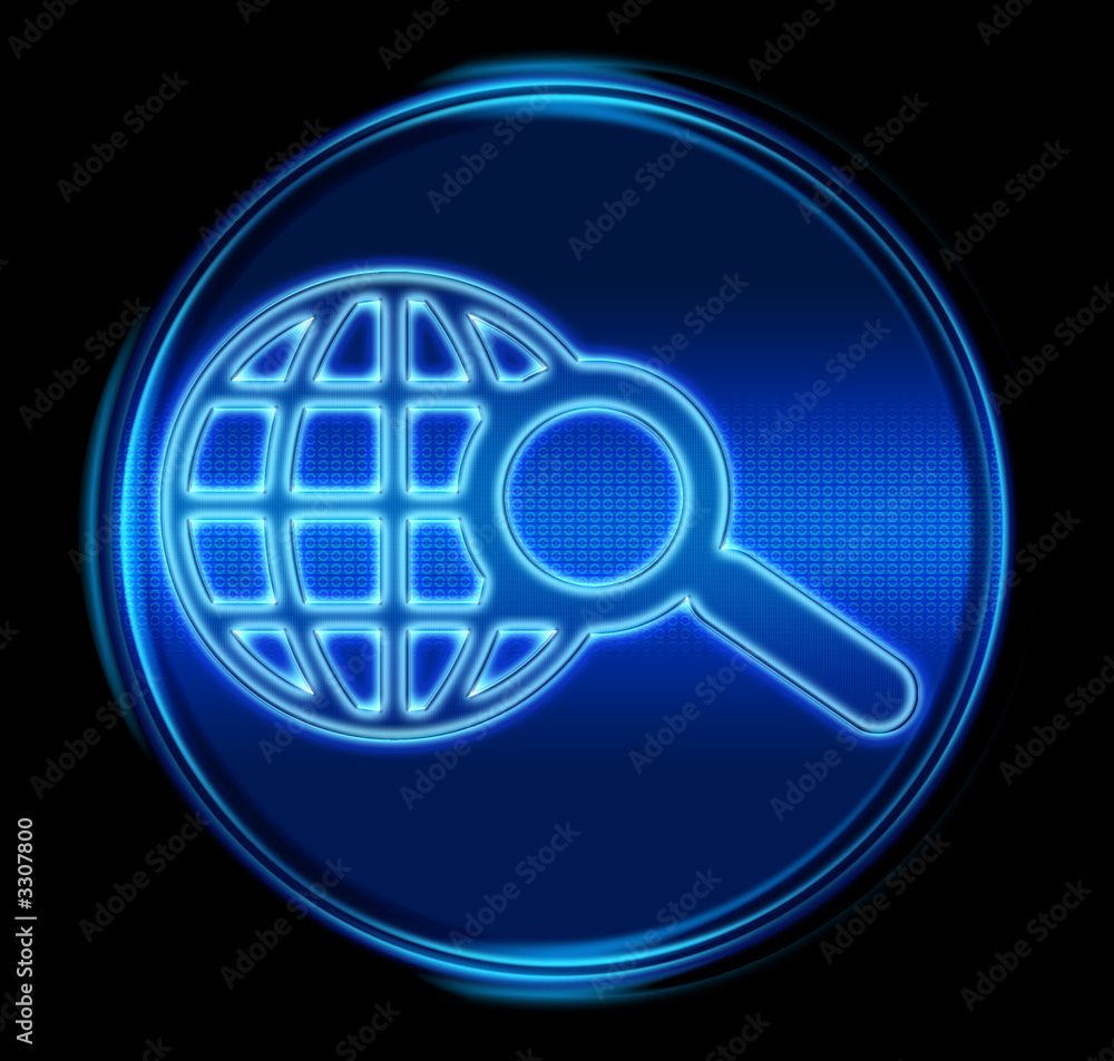 search and magnifier icon. (with clipping path) search and magnifier icon. (with clipping path)