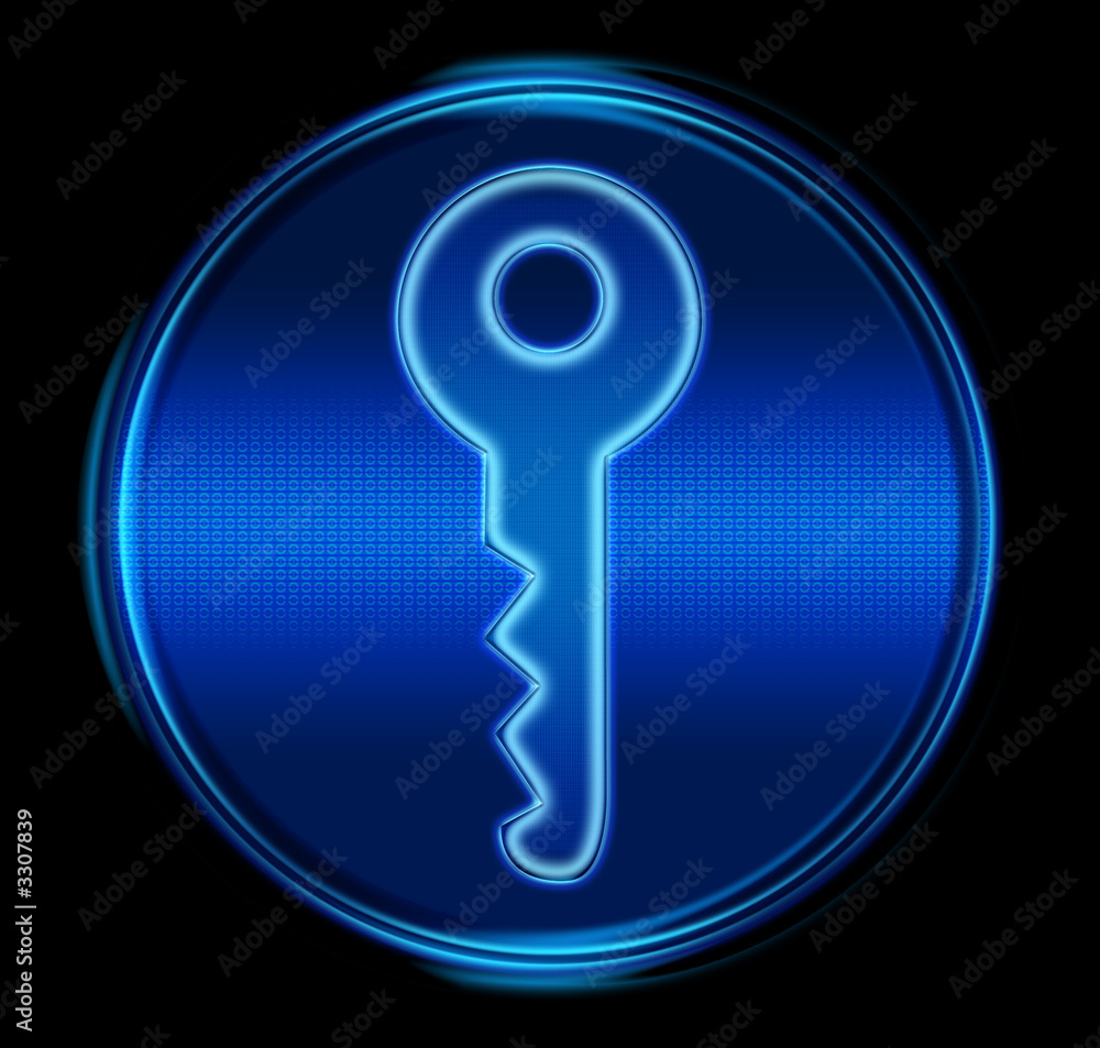 key icon. (with clipping path) key icon. (with clipping path)