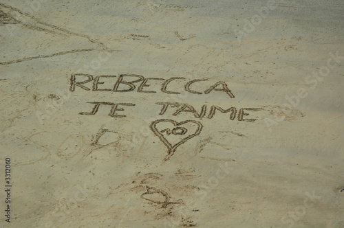 rebecca, je t'aime