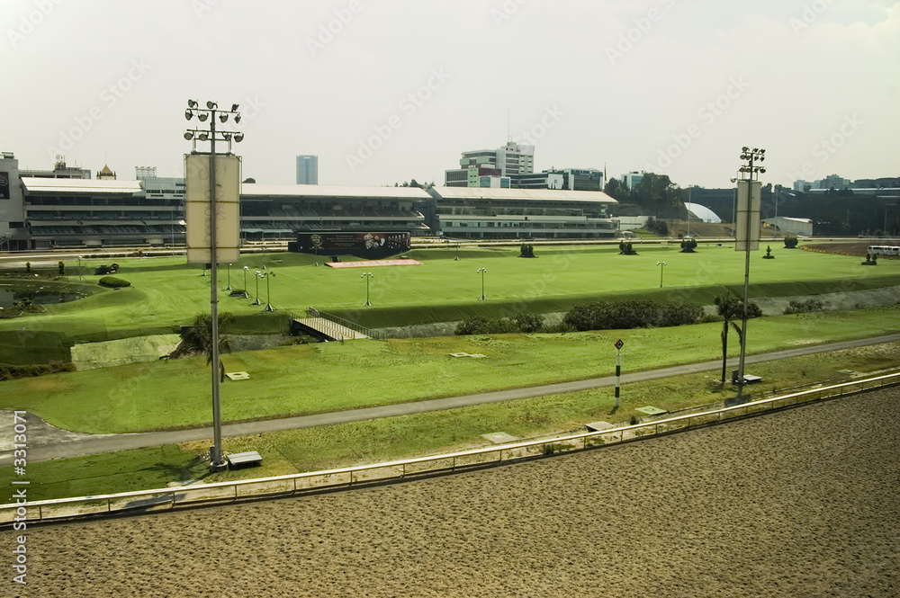 Naklejka premium mexican race track