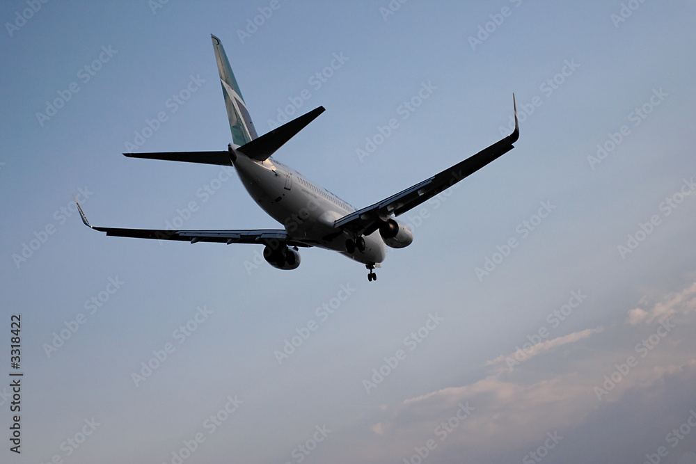 plane and sky plane and sky