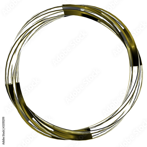3d metal ring 3